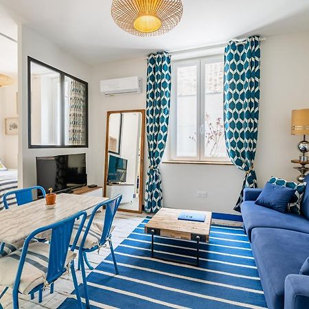 Studio Bleu 29M2, 120M Vieux-Port , Clim ,Wifi, Acces Autonome Avec Code Marseille Exterior photo